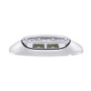 5 LED Reflector Light (Auxiliary/Utility) With Side Ditch Light -Red LED/Clear Lens (Bulk)