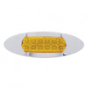 12 LED Maverick Light (Clearance/Marker) With Reflector - Amber LED/Amber Lens