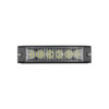 6 High Power LED Low Profile Warning Lighthead - White LED