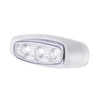 5 LED Reflector Light (Auxiliary/Utility) With Side Ditch Light -White LED/Clear Lens (Bulk)