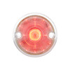 15 LED 3" Series 2 Light Only For Double Face Light Housing - Red LED/Clear Lens