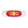 4-3/16" Wide 3 LED ViperEye Light (Clearance/Marker) - Red LED/Red Lens