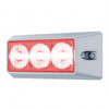 3 High Power LED Warning Light - Red LED
