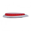 39 LED "Teardrop" Light With Plastic Bezel (Stop, Turn & Tail) - Red LED/Red Lens
