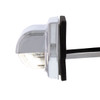 2 White LED Chrome License Plate Light/Utility Light - Competition Series