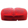 14 LED Reflector Rectangular Light (Clearance/Marker) - Red LED/Red Lens