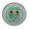 9 LED 2" Auxiliary Light - Blue LED/Clear Lens