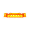 6 LED Competition Series Exterior Visor Light For 1996-2024 Volvo VNL-Amber LED/Amber Lens