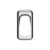 Chrome Plastic Rocker Switch Bezels With Switch Guard (3-Pack)