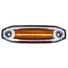 6 Amber LED Light (Clearance/Marker) With 6 Red LED Side Ditch Light