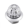 4 LED 1-1/8" Watermelon Double Fury Light With Clear Lens (Clearance/Marker) - Amber & Purple LED