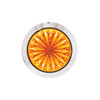 4 LED 1-1/8" Watermelon Double Fury Light With Clear Lens (Clearance/Marker) - Amber & Purple LED