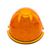 17 LED Dual Function Watermelon Cab Light - Amber LED/Amber Lens (Bulk)