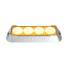 4 LED Warning Light - Amber LED
