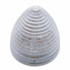 13 LED 2.5" Round Beehive Light (Clearance/Marker) - Red LED/Clear Lens
