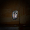 6 Amber LED Chrome Door Handle Cover for 2008-2017 Freightliner Cascadia - Driver