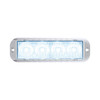 4 LED Warning Light - White LED
