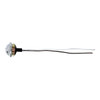 4 LED Round License Light - White LED (Bulk)