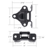 Black Painted Steel Door Hinge For Isuzu NPR (1995-2007) & NPR HD (2003-2007)