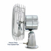 Chrome 6" Heavy Duty Fan - 12V