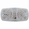 16 LED 4" X 2" Rectangular Light (Clearance/Marker)- Amber LED/Clear Lens