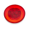 16 LED 4" Round Turbine Light (Stop, Turn & Tail) - Red LED/Red Lens