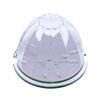 17 LED Watermelon Cab Light - Amber LED/Clear Lens (Bulk)