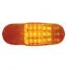 18 LED Mid-Trailer Turn Signal Light - Amber LED/Amber Lens