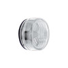 3 LED Oval Auxiliary Light-White LED/Clear Lens
