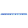 14 LED 12" Auxiliary Strip Light - Blue LED/Clear Lens (Bulk)