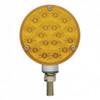 36 LED Reflector Double Face Turn Signal Light - Amber & Red LED/Amber & Red Lens