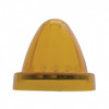 13 LED Watermelon Truck-Lite Style Cab Light - Amber LED/Amber Lens