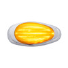 15 LED Sleeper Light With Bezel For Freightliner (Clearance/Marker) - Amber LED/Amber Lens (Pair)