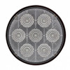 7 LED 4" Round Competition Series Light (Stop, Turn & Tail) - Red LED/Clear Lens (Bulk)