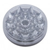 21 LED 4" Round Reflector Light (Stop, Turn & Tail) - Red LED/Clear Lens