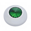 41288-UP COMPARTMENT KNOB COVER FOR 2006+ PETERBILT - GREEN CRYSTAL (CARD OF 2)
