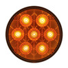 7 LED 4" Competition Series Turn Signal Light - Amber LED/Amber Lens