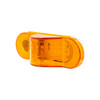 8 LED Mid-Trailer Turn Signal Light - Amber LED/Amber Lens (Card)