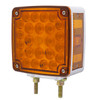 52 LED Double Stud Double Face Turn Signal Light (Driver) - Amber & Red LED/Amber & Red Lens