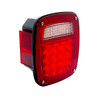 LED Universal Combination Tail Light With License Light & Side Marker (Bulk)