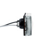 3 LED Rectangular Auxiliary Light-White LED/Clear Lens