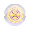 17 LED Dual Function Reflector Cab Light - Amber LED/Clear Lens