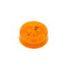 7 LED 2" Round Turbine Light (Clearance/Marker) - Amber LED/Amber Lens