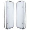 Chrome Mirror Cover Set For Freightliner Century (2005-2010) & Columbia (2005-2020)