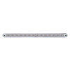 14 LED 12" Auxiliary strip Light With Bezel - Blue LED/Clear Lens