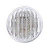 9 LED 2" Round Light (Clearance/Marker) - Red LED/Clear Lens (Bulk)