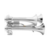 4 Trumpet Mini Train Horn-Chrome