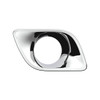 Chrome Plastic Fog Light Bezel For 2013-2021 Kenworth T680-Passenger