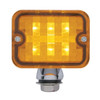 6 LED Medium Rod Light -Amber LED/Amber Lens