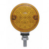 15 LED 3" Dual Function Reflector Single Face Light - Amber LED/Amber Lens